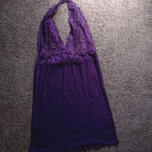 Completely Sheer nightgown intimate wear